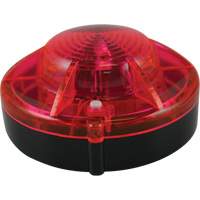 Balise stroboscopique rouge magn&eacute;tique, Plastique Dufferin Supply