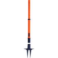 PLUS Barrier Post, 42" High, Orange Dufferin Supply