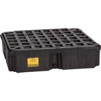 Modular Spill Platform, 15 US gal. Spill Capacity, 26" x 26.25" x 6.5" Dufferin Supply