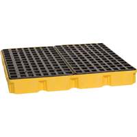 Modular Spill Platform, 60.5 US gal. Spill Capacity, 51.5" x 51.5" x 6.5" Dufferin Supply