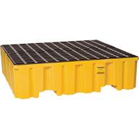 Spill Containment Pallet, 132 US gal. Spill Capacity, 51" x 52.5" x 13.75" SGJ310 | Dufferin Supply