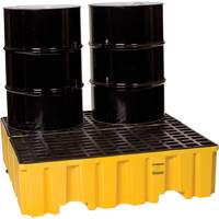 Spill Containment Pallet, 132 US gal. Spill Capacity, 51" x 52.5" x 13.75" SGJ310 | Dufferin Supply