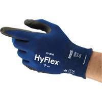 Hyflex&reg; 11-816 Glove, 6, Foam Nitrile Coating, 18 Gauge, Nylon/Spandex Shell Dufferin Supply