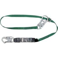 V-Series Lanyard, 4', Snap Hook Center, Snap Hook Leg Ends, Polyester Dufferin Supply