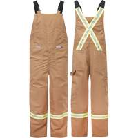Avenger 12 oz. Bib Pants, Small, Caramel Duck Dufferin Supply