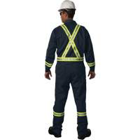 Westex UltraSoft&reg; Unlined Coveralls, Size Large (Tall), Navy Blue, 12.4 cal/cm2 Dufferin Supply