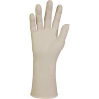 XTRA-PFE Exam Gloves, Large, Latex, 10-mil, Powder-Free, White, Class 2 Dufferin Supply