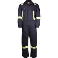 Combinaisons avec mat&eacute;riau r&eacute;fl&eacute;chissant de luxe Westex UltraSoft, Taille 36, Bleu marine, 8,7 cal/cm² Dufferin Supply