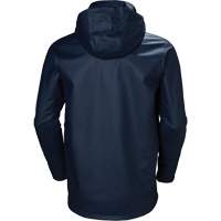 Gale Rain Jacket, Polyester/Polyurethane, X-Small, Navy Blue Dufferin Supply