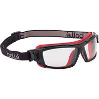 Ultim8 Safety Goggles, Clear Tint, Anti-Fog/Anti-Scratch, Fabric Band SGO576 | Dufferin Supply