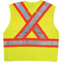Veste de s&eacute;curit&eacute;, Jaune lime haute visibilit&eacute;, 2T-Grand/3T-Grand, Polyester Dufferin Supply