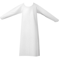 CoverMe Gowns, One Size, White, Polyurethane Dufferin Supply