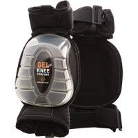 Gel-Pro Articulating Knee Pads, Buckle Style, Plastic Caps, Gel Pads Dufferin Supply