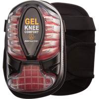 All-Terrain Knee Pads, Hook and Loop Style, Plastic Caps, Gel Pads Dufferin Supply