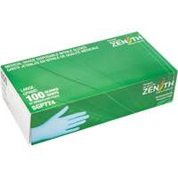 Puncture-Resistant Medical-Grade Disposable Gloves, Large, Nitrile, 4.5-mil, Powder-Free, Blue, Class 2 Dufferin Supply