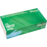 Puncture-Resistant Medical-Grade Disposable Gloves, Large, Nitrile, 3.5-mil, Powder-Free, Blue, Class 2 Dufferin Supply