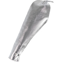 Welder's Heat Resistant Sleeves, 18", Aluminized Kevlar&reg;, Silver Dufferin Supply