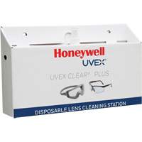 Uvex<sup>®</sup> Clear<sup>®</sup> Plus Disposable Lens Cleaning Station, Cardboard, 16" L x 3.19" D x 9.25" H SGQ557 | Dufferin Supply
