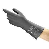Gants r&eacute;sistants aux produits chimiques AlphaTec, Taille 8, 12" lo, Caoutchouc butyle/Viton, 0,3 mil Dufferin Supply
