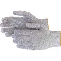 Sure Knit Cut Resistant Composite Gloves, Size 2X-Small, 13 Gauge, Stainless Steel/Dyneema&reg; Shell, ANSI/ISEA 105 Level 4/ASTM ANSI Level A5 Dufferin Supply