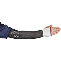 Manchon large r&eacute;sistant aux coupures HyFlex s&eacute;rie 11-281, Intercept, 22", ASTM ANSI niveau A4, Gris Dufferin Supply