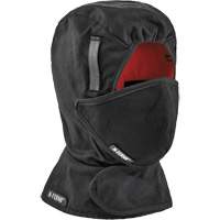 N-Ferno&reg; Winter Hard Hat Liner with Mouthpiece, Fleece Lining, One Size, Black Dufferin Supply