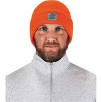 N-Ferno&reg; Rib Knit Beanie Hat, One Size, Orange Dufferin Supply