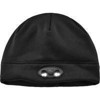 N-Ferno&reg; Skull Cap Beanie Hat with LED Lights, One Size, Orange Dufferin Supply