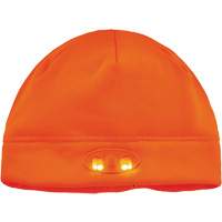 N-Ferno&reg; Skull Cap Beanie Hat with LED Lights, One Size, Black Dufferin Supply