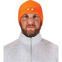 N-Ferno&reg; Skull Cap Beanie Hat with LED Lights, One Size, Black Dufferin Supply