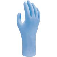 Gants jetables biod&eacute;gradable, T-petit, Nitrile, 2,5 mils, Sans poudre, Bleu Dufferin Supply
