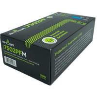 Gants jetables biod&eacute;gradable, T-petit, Nitrile, 2,5 mils, Sans poudre, Bleu Dufferin Supply