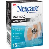 Pansements imperm&eacute;ables &agrave; tenue maximale Nexcare, Assorti, Plastique, St&eacute;rile Dufferin Supply
