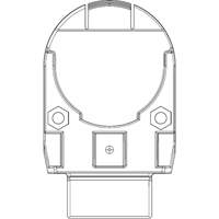 Adaptateur de casque de s&eacute;curit&eacute; pour serre-t&ecirc;tes VeriShield de Howard Leight Dufferin Supply