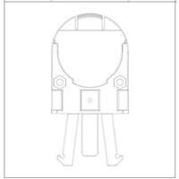 Adaptateur de casque de s&eacute;curit&eacute; pour serre-t&ecirc;tes VeriShield de Howard Leight Dufferin Supply