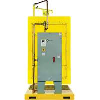 Freeze-Protected Keltech Heater & Safety Shower Skid System, Pedestal SGS363 | Dufferin Supply