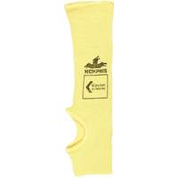 Safety Cut Pro Single-Ply Cut Resistant Sleeve, Kevlar&reg;, 10", ASTM ANSI Level A2, Yellow Dufferin Supply