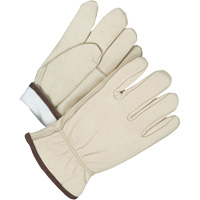 Driver/Roper Gloves, 10, Grain Cowhide Palm, Thinsulate Inner Lining Dufferin Supply