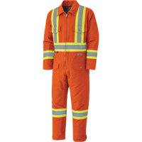 5540A Combinaison matelass&eacute;e, 2T-Grand, Orange Dufferin Supply