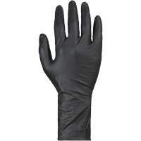 KeepKleen&reg; Disposable Gloves, Small, Nitrile, 8-mil, Powder-Free, Black Dufferin Supply
