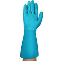 Gants r&eacute;sistants aux produits chimiques AlphaTec 04-003, Taille 8, 14" lo, Nitrile/PVC, Doublure en Molleton, Gant de calibre hiver Dufferin Supply