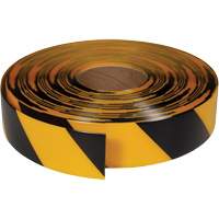 Ruban de marquage tr&egrave;s r&eacute;sistant pour plancher ArmorStripe, 2" x 100', PVC, Noir et jaune Dufferin Supply