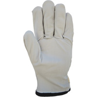 Cotton-Backed Drivers Gloves, Large, Grain Goatskin Palm Dufferin Supply