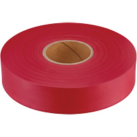 Empire Flagging Tape, 1" W x 600' L, Fluorescent Red SGU743 | Dufferin Supply