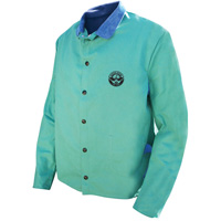 Veste de soudage Gander Brand Banox FR, Coton, Grand, Vert Dufferin Supply