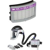 Ensemble APR &agrave; &eacute;puration d'air motoris&eacute; pour industrie lourde Versaflo, Capuchon & visi&egrave;re, Pile Lithium-ion Dufferin Supply
