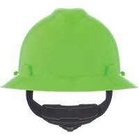 Casque de s&eacute;curit&eacute; &agrave; fente et bordure compl&egrave;te V-Gard, R&eacute;pond aux normes CSA type 1, Suspension Rochet, Non ventil&eacute; Dufferin Supply