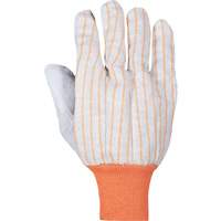 Endura&reg; Leather Palm Gloves, Large, Split Leather Palm Dufferin Supply