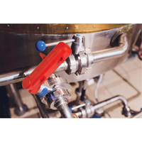 Dispositif de cadenassage pour poign&eacute;e de tirage, Type Papillon Dufferin Supply