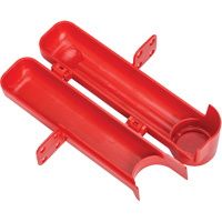 Dispositif de cadenassage pour poign&eacute;e de tirage, Type Papillon Dufferin Supply